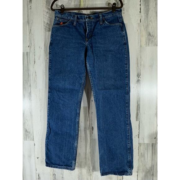 Wrangler Womens FR Flame Resistant Jeans Size 7/8 9/10 (32x32) Lot of 2 READ - Picture 2 of 16